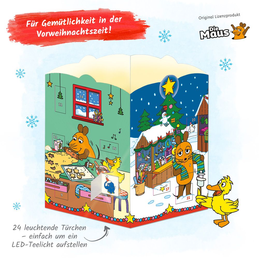Weitere Ansicht: Trötsch Die Maus Windlicht Adventskalender