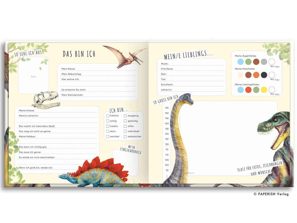 Weitere Ansicht: Schulfreunde - DINOSAURIER | Pia Loewe