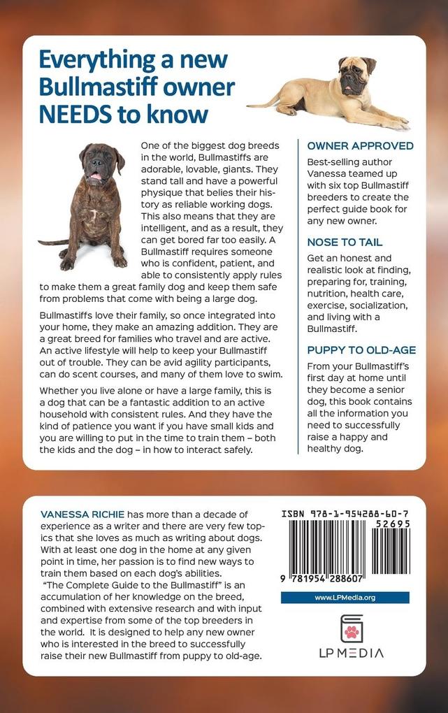 Weitere Ansicht: The Complete Guide to the Bullmastiff | Vanessa Richie