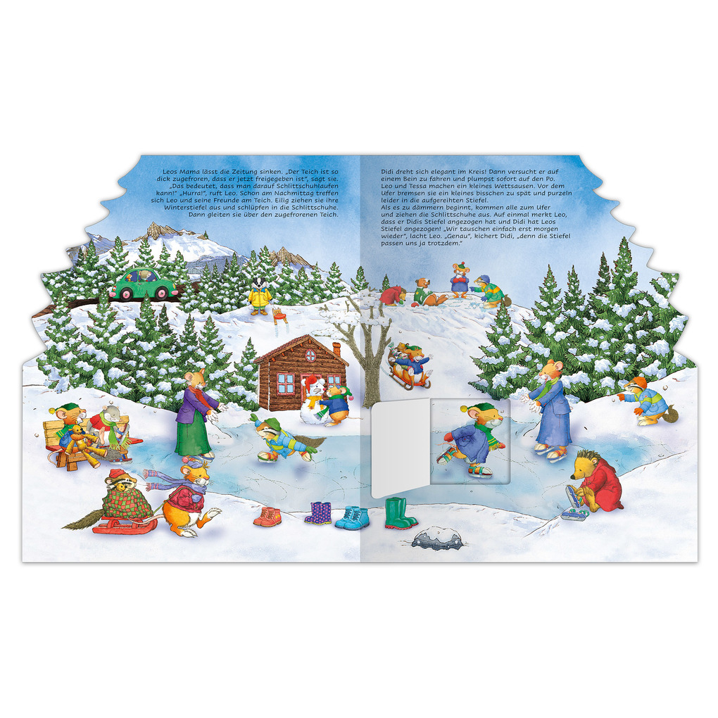 Weitere Ansicht: Leo Lausemaus - Mein weihnachtliches Wimmelbuch | Sophia Witt