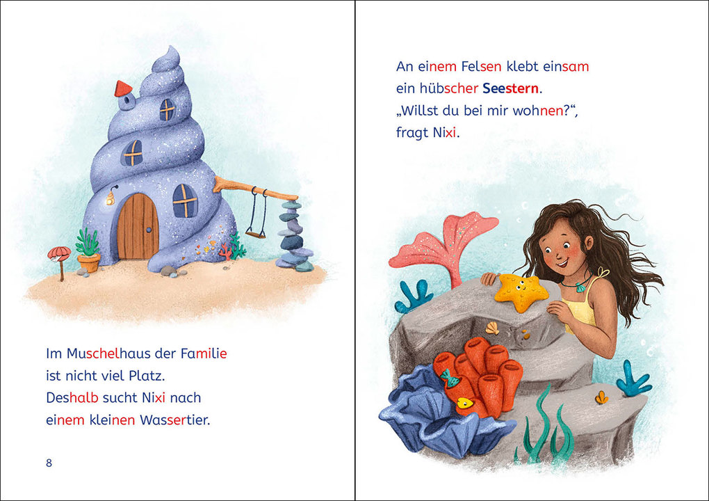 Weitere Ansicht: Leselöwen 1. Klasse - Das Meermädchen und der große Wunsch | Barbara Rose