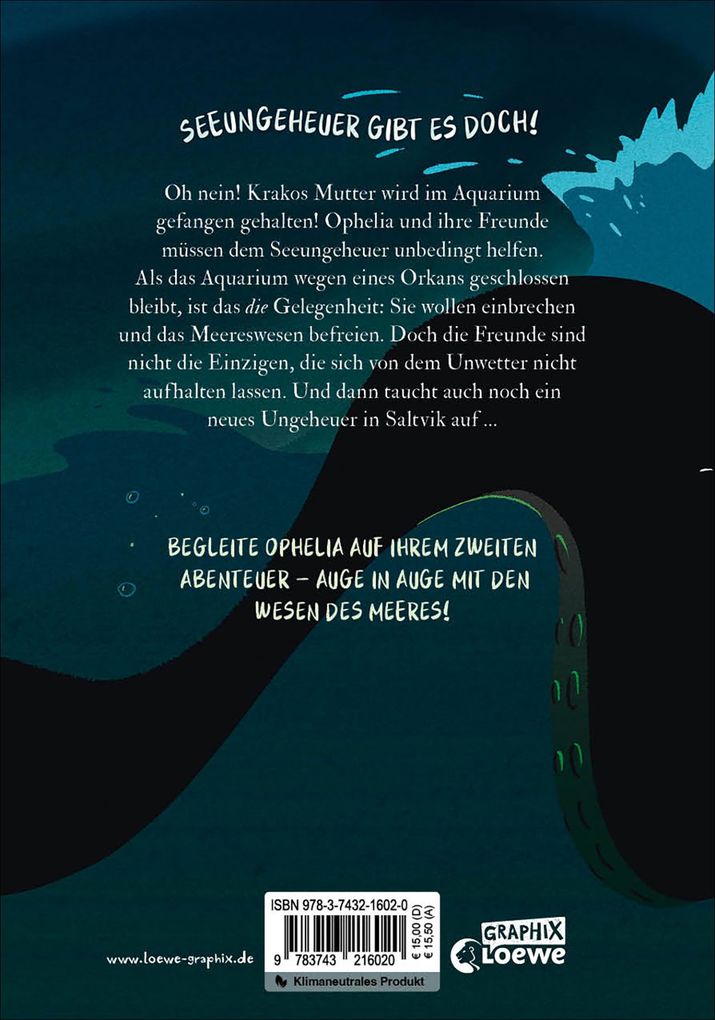 Weitere Ansicht: Krypto - Geheimnisvolle Meereswesen (Band 2) - Im Auge des Orkans | Hans Jørgen Sandnes