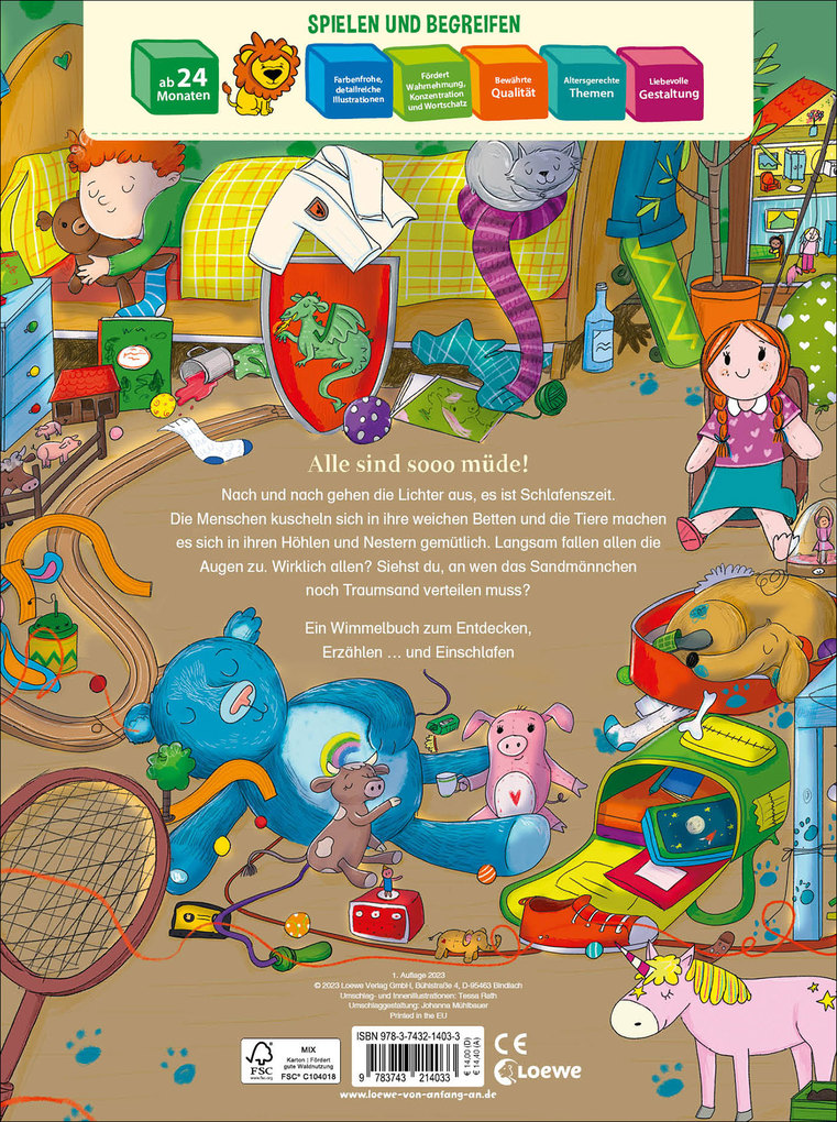 Weitere Ansicht: Das große Gute-Nacht-Wimmelbuch