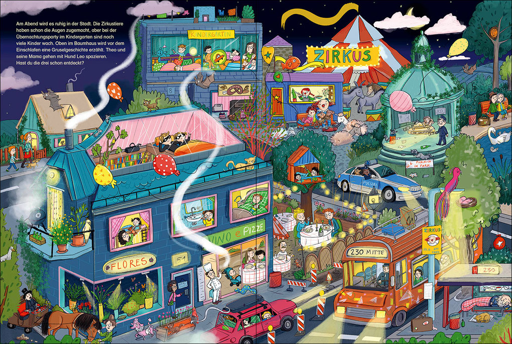 Weitere Ansicht: Das große Gute-Nacht-Wimmelbuch