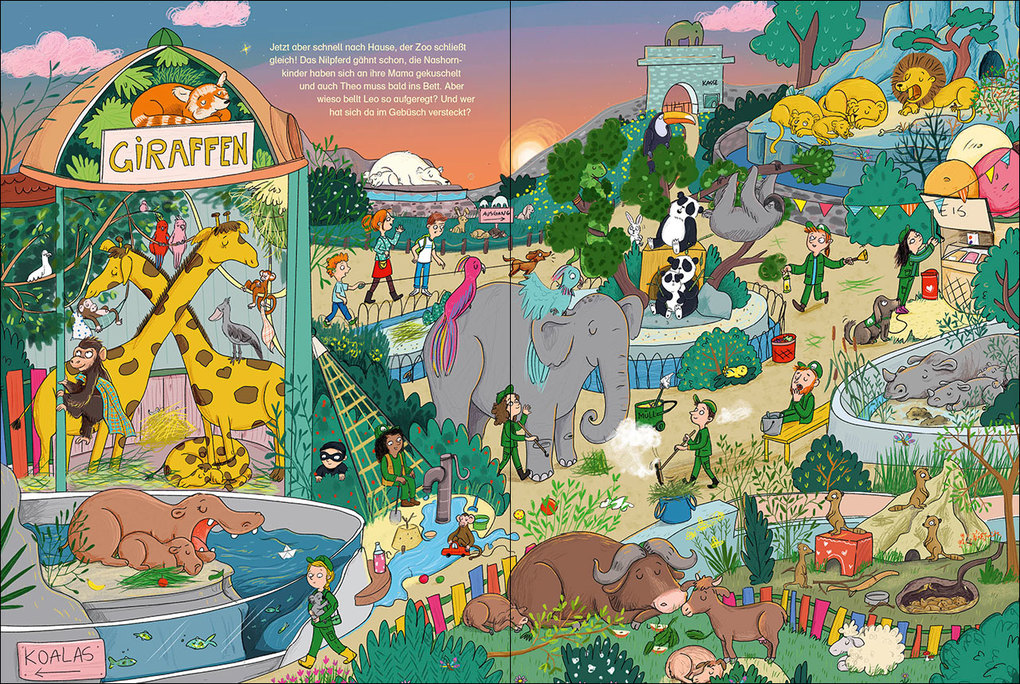 Weitere Ansicht: Das große Gute-Nacht-Wimmelbuch