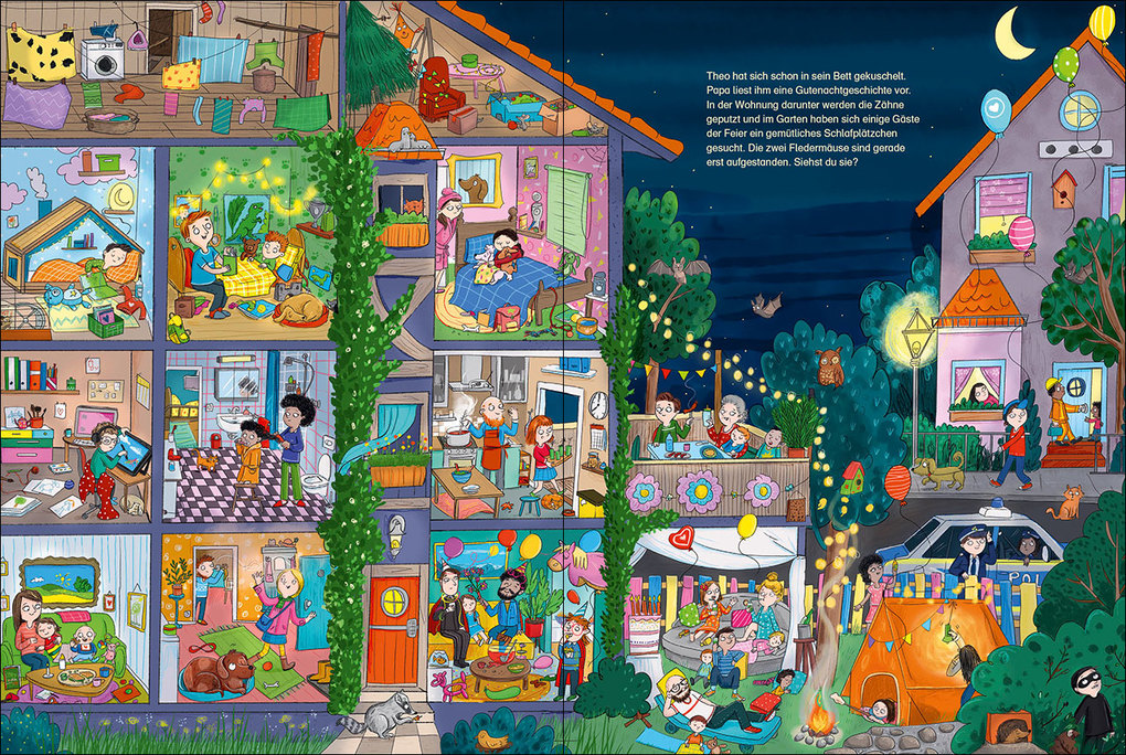 Weitere Ansicht: Das große Gute-Nacht-Wimmelbuch
