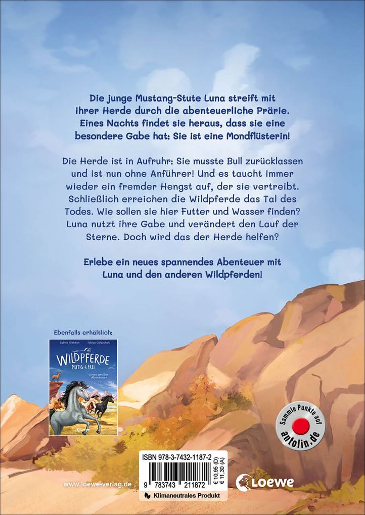 Weitere Ansicht: Wildpferde - mutig und frei (Band 2) - Im Tal der Gefahren | Sabine Giebken
