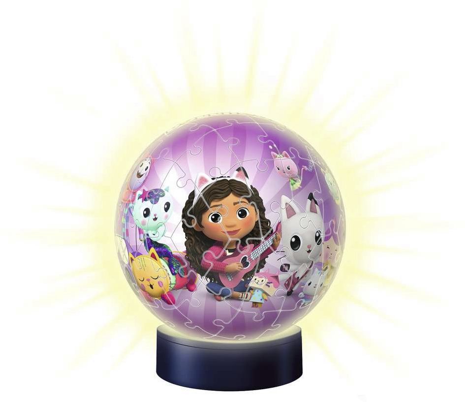 Weitere Ansicht: 3D Puzzle Nachtlicht Gabby's Dollhouse