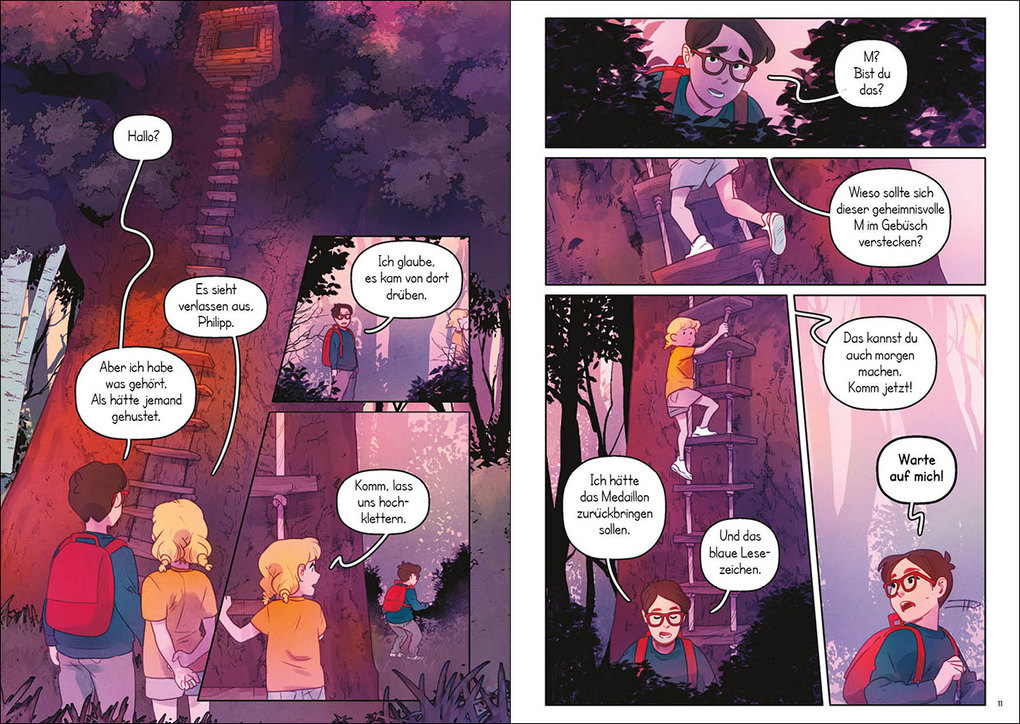 Weitere Ansicht: Das magische Baumhaus (Comic-Buchreihe, Band 3) - Das Geheimnis der Mumie | Mary Pope Osborne, Jenny Laird