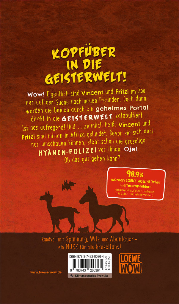 Weitere Ansicht: Vincent und das ängstliche Zebra (Band 3) | Sonja Kaiblinger