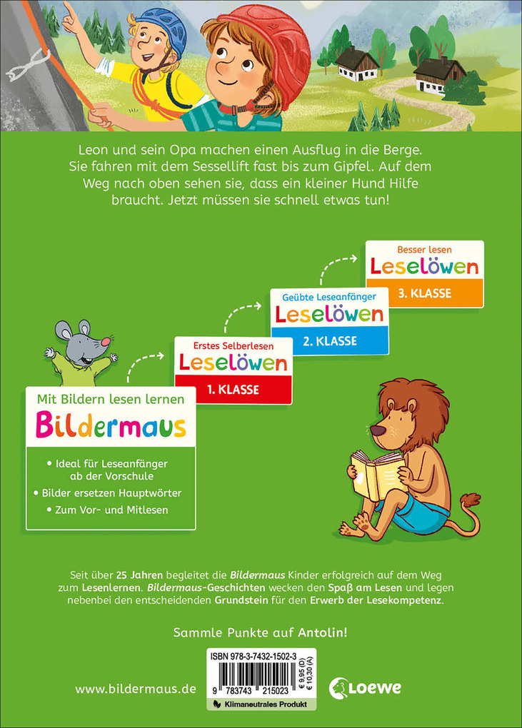 Weitere Ansicht: Bildermaus - Rettung in den Bergen | Eva Hierteis