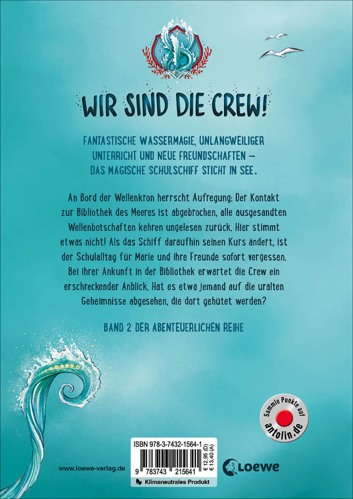 Weitere Ansicht: Das magische Schulschiff (Band 2) - Verborgen in den Wellen | Anna Lisa Kiesel