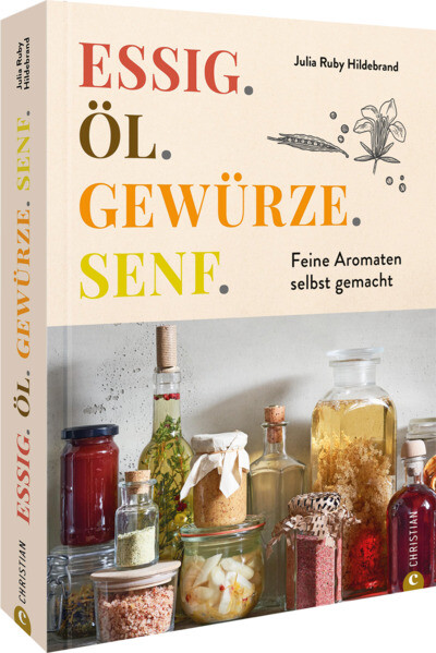 Produktbild: Essig. Öl. Gewürze. Senf. | Julia Ruby Hildebrand