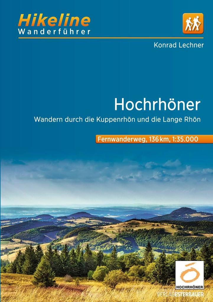 Produktbild: Wanderführer Hochrhöner | Konrad Lechner