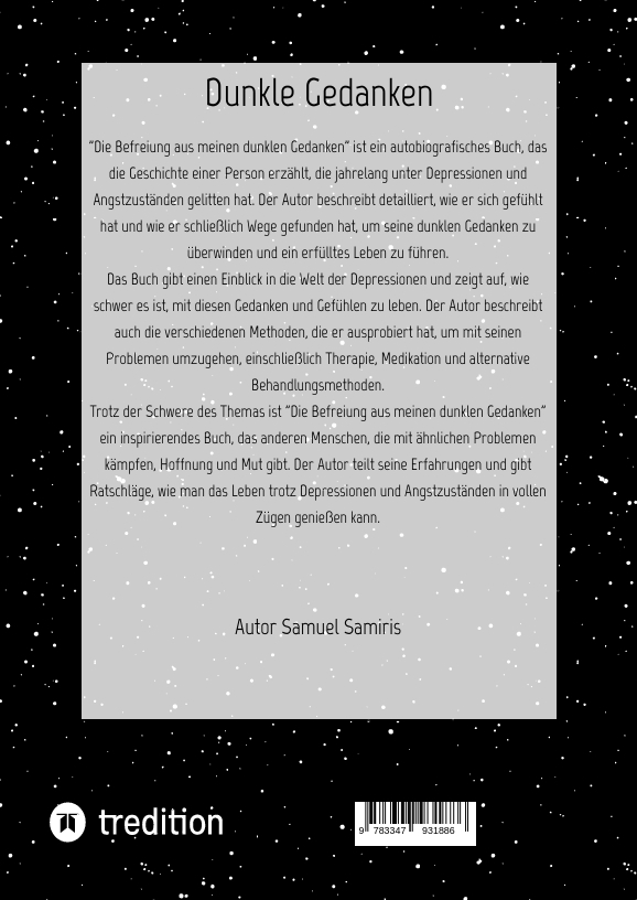 Weitere Ansicht: Die Befreiung aus meiner dunklen Gedankenwelt | Samuel Samiris