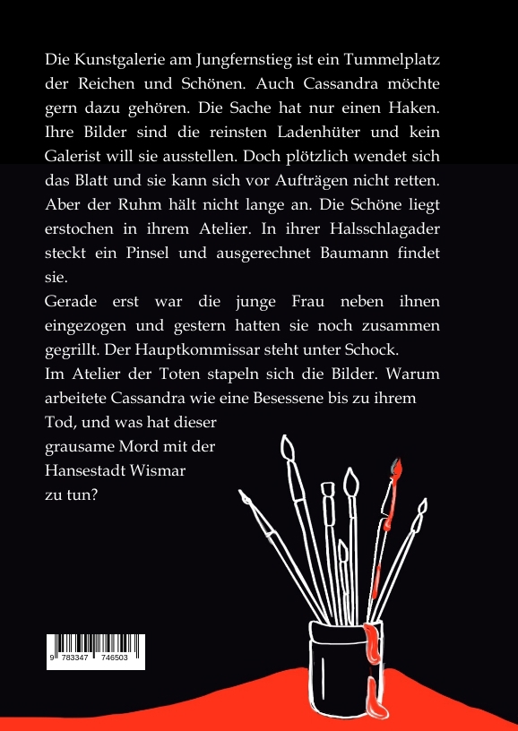Weitere Ansicht: Pinselst (r) ich - Ein Hamburg Krimi. | Lisa Lenardi