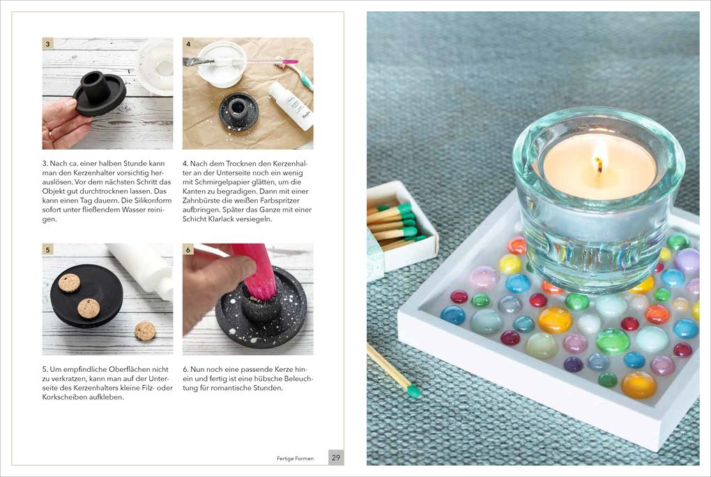 Weitere Ansicht: Deko gießen mit Raysin | Ina Mielkau