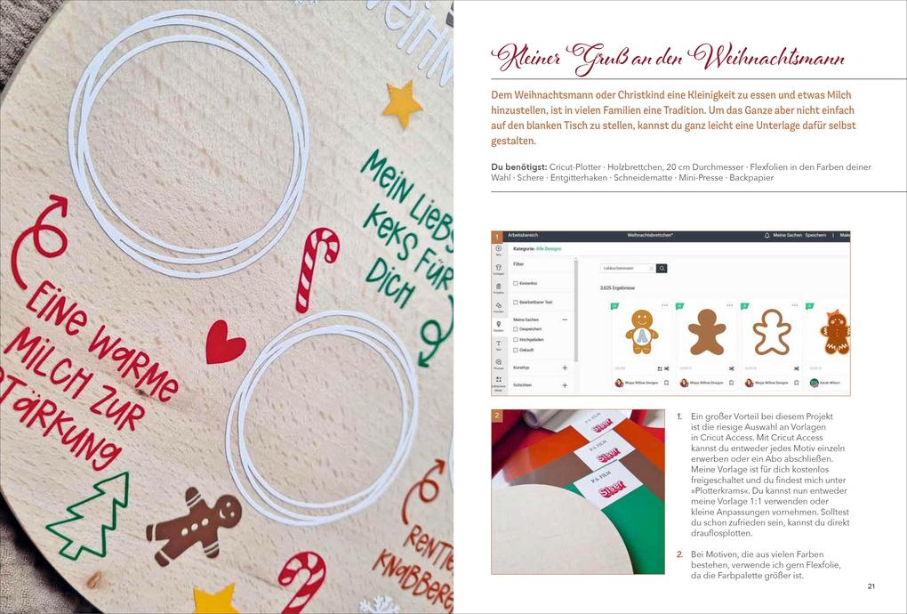 Weitere Ansicht: Weihnachtlich Plotten | Anett Lehmann