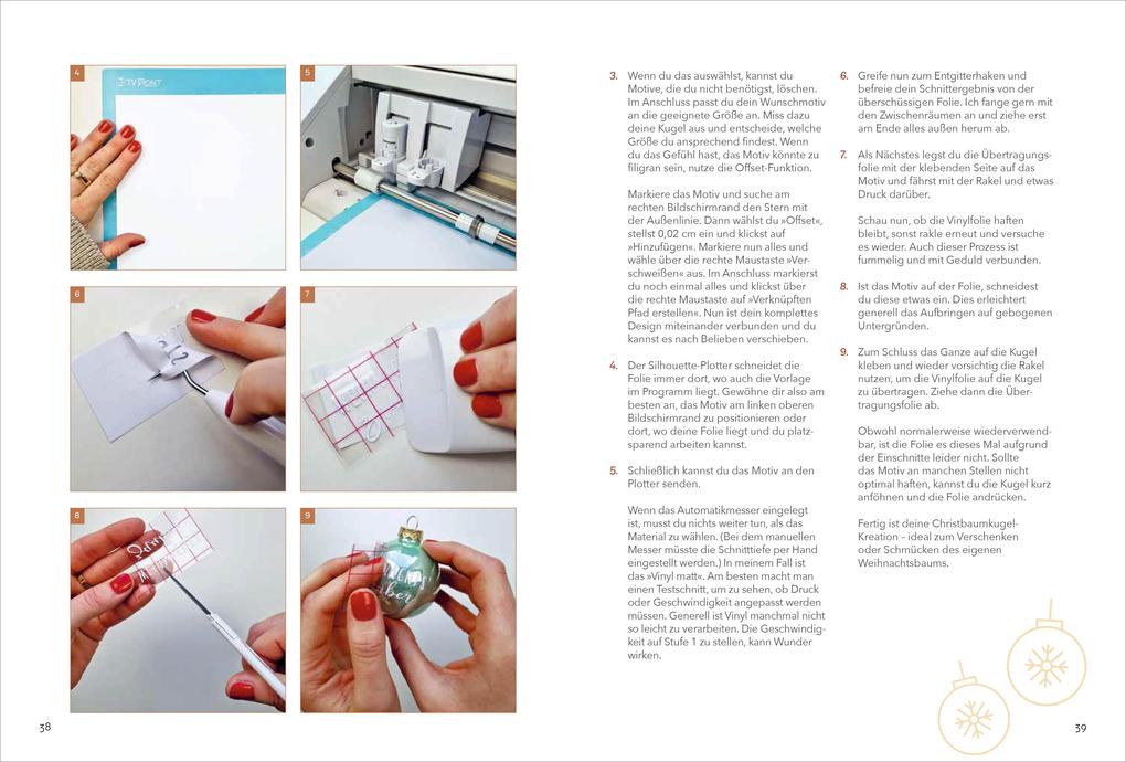 Weitere Ansicht: Weihnachtlich Plotten | Anett Lehmann