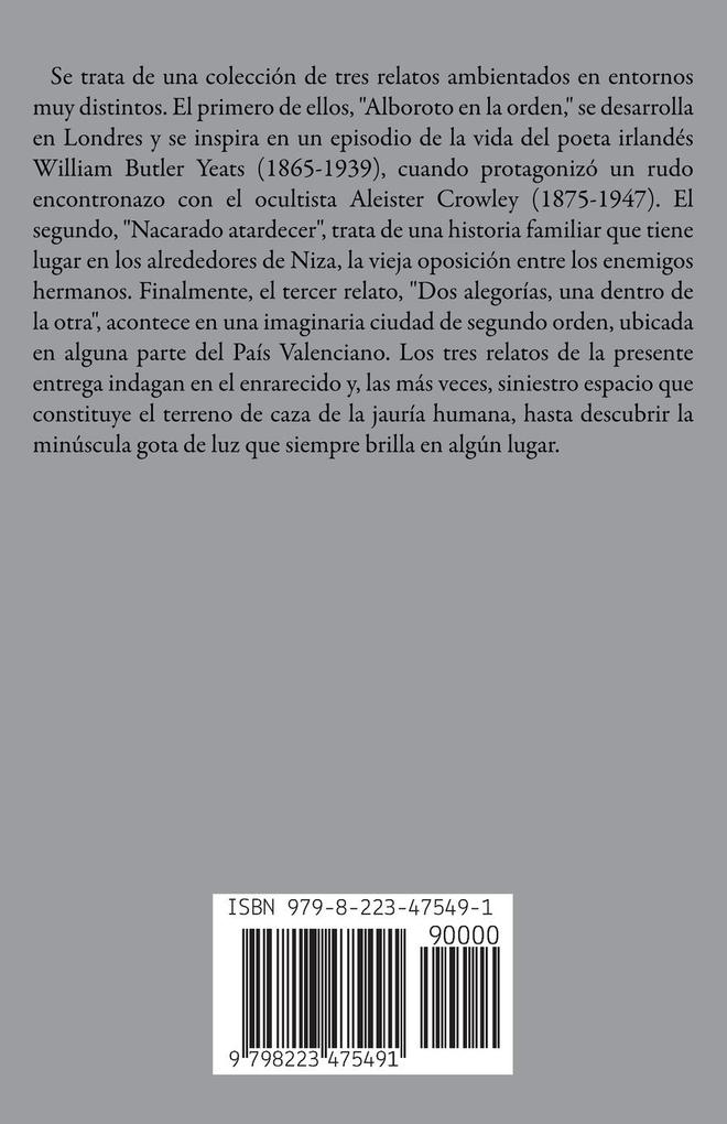 Weitere Ansicht: Nacarado atardecer y otros relatos | J. A. Puig
