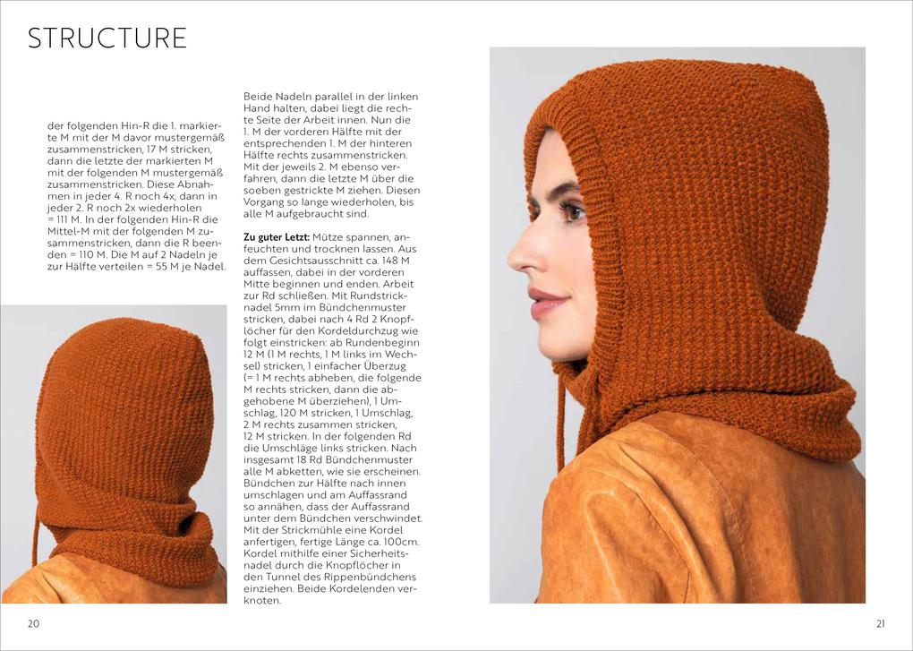 Weitere Ansicht: Balaclava Mützen stricken und häkeln | Sabine Ruf