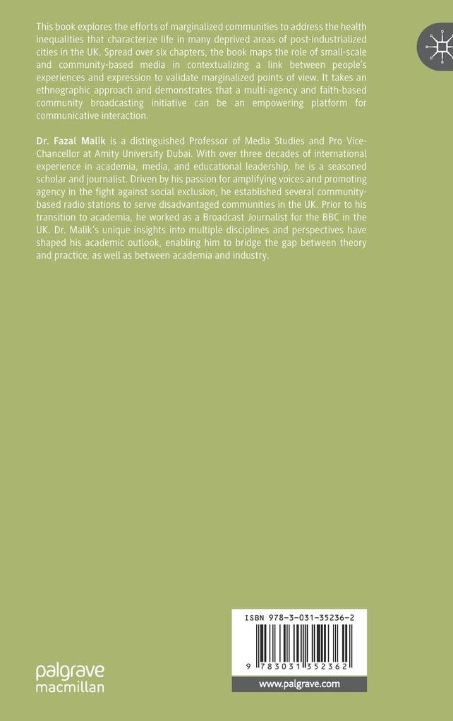 Weitere Ansicht: Addressing Health Inequalities through Community Media | Fazal Malik