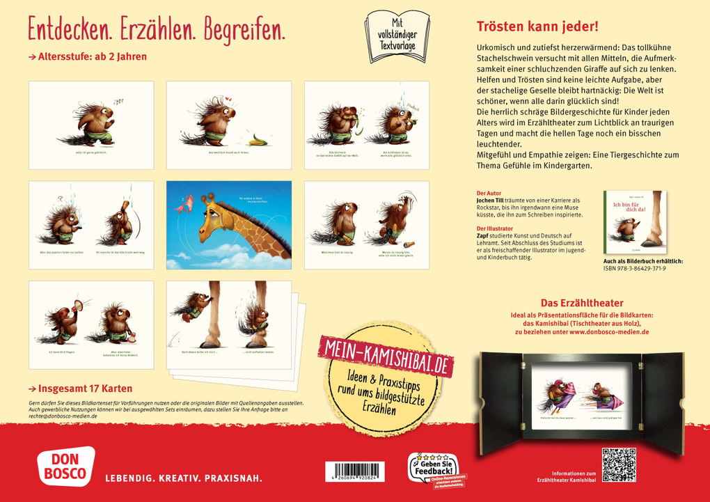 Weitere Ansicht: Ich bin für dich da! Kamishibai Bildkartenset | Jochen Till