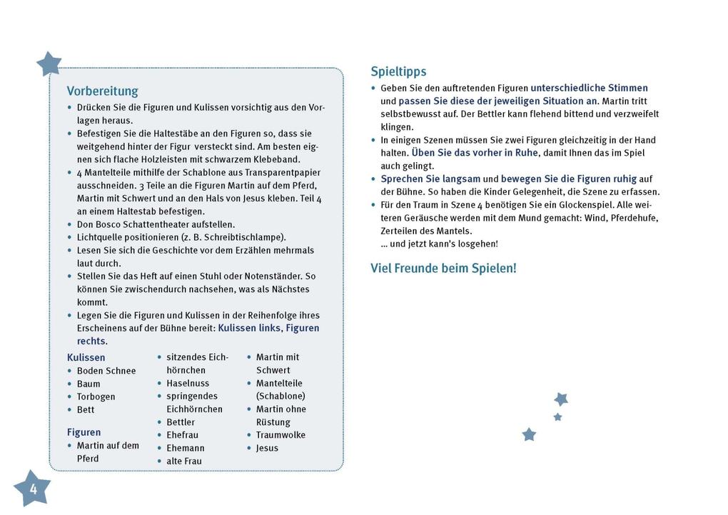 Weitere Ansicht: Sankt Martin. Eine Geschichte für unser Schattentheater | Elke Künkel