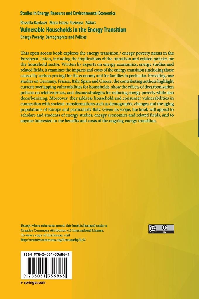 Weitere Ansicht: Vulnerable Households in the Energy Transition