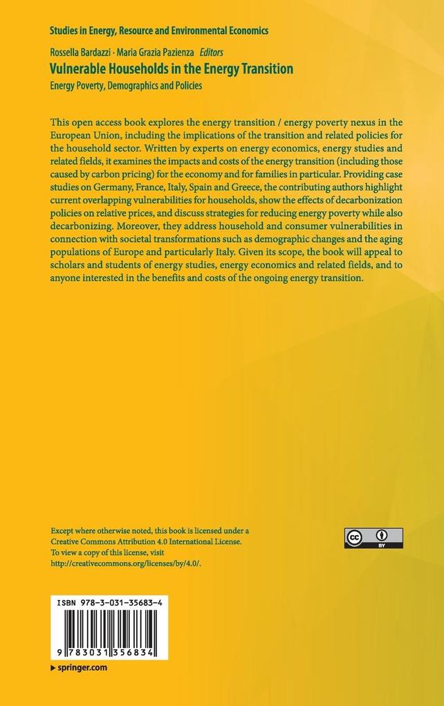 Weitere Ansicht: Vulnerable Households in the Energy Transition