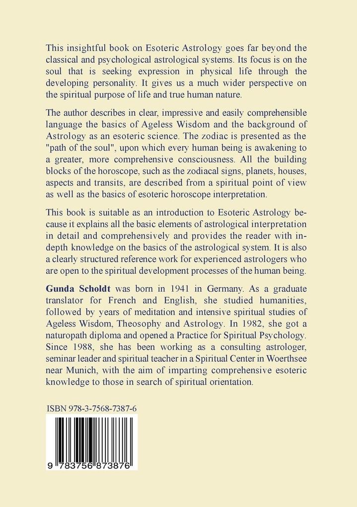 Weitere Ansicht: Esoteric Astrology | Gunda Scholdt