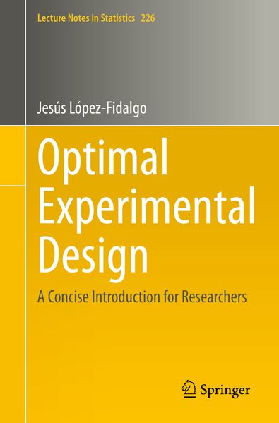 Produktbild: Optimal Experimental Design | Jesús López-Fidalgo