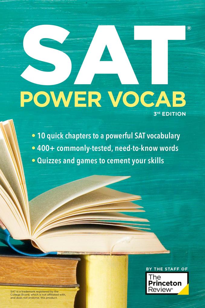 Produktbild: SAT Power Vocab, 3rd Edition | The Princeton Review