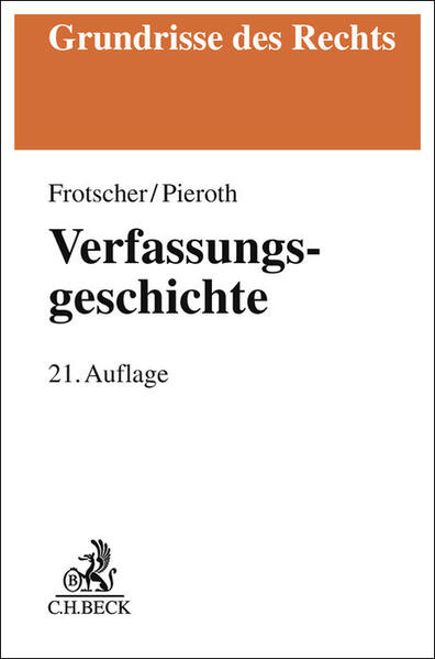Produktbild: Verfassungsgeschichte | Werner Frotscher, Bodo Pieroth