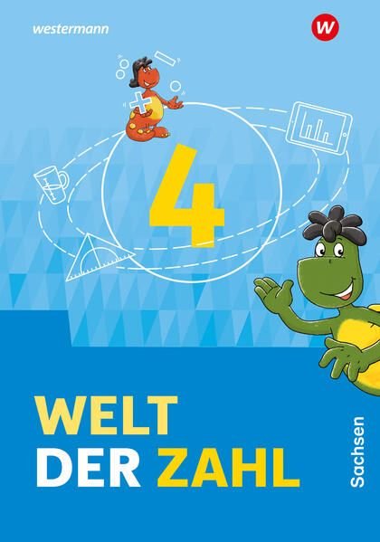 Produktbild: Welt der Zahl 4. Schulbuch. Für Sachsen