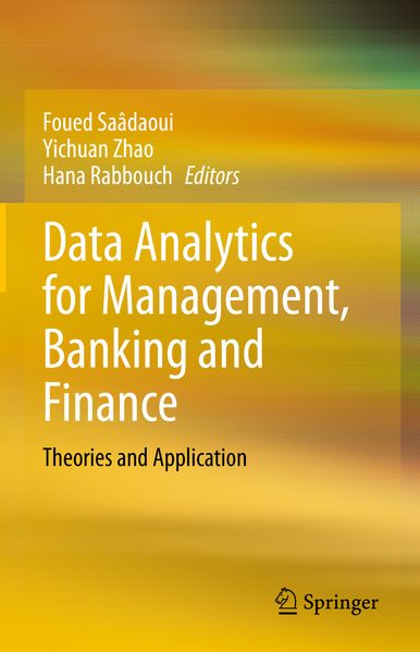 Produktbild: Data Analytics for Management, Banking and Finance