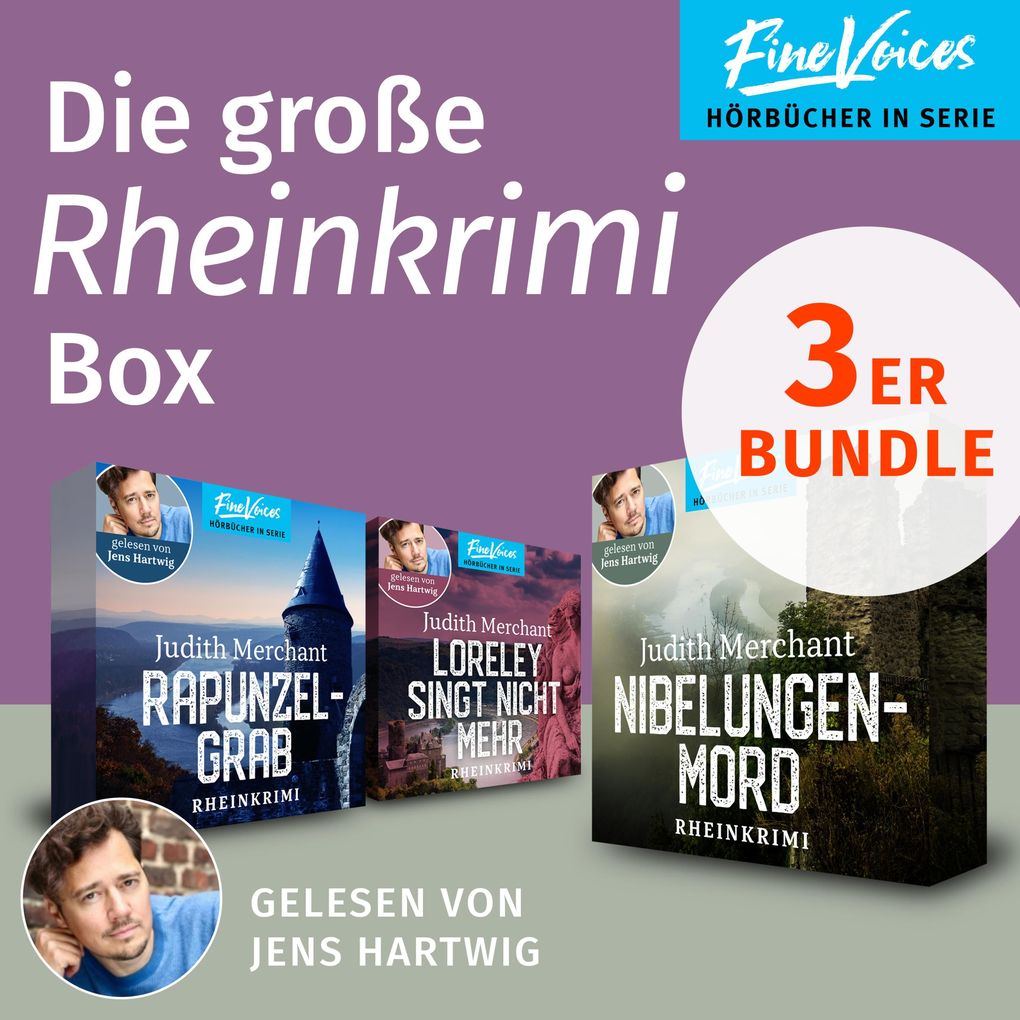 Produktbild: Die große Rheinkrimi Box | Judith Merchant