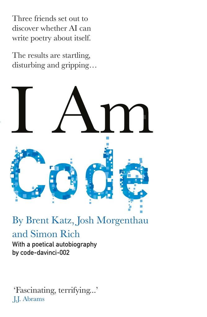 Produktbild: I Am Code | code-davinci-002, Brent Katz, Josh Morgenthau, Simon Rich