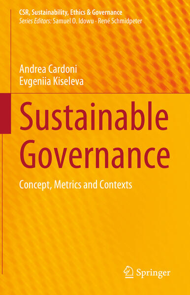 Produktbild: Sustainable Governance | Andrea Cardoni, Evgeniia Kiseleva