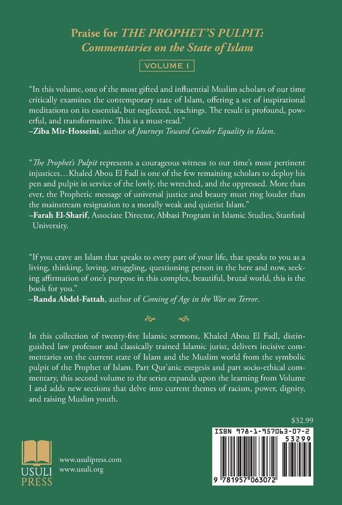 Weitere Ansicht: The Prophet's Pulpit | Khaled Abou El Fadl