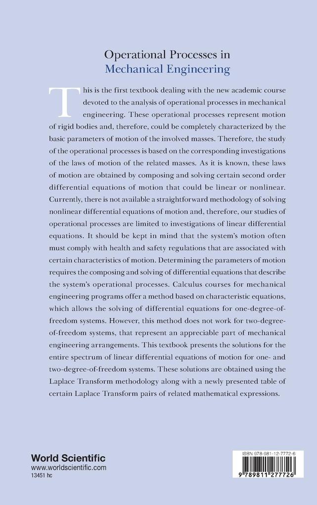 Weitere Ansicht: OPERATIONAL PROCESSES IN MECHANICAL ENGINEERING | Spektor Michael