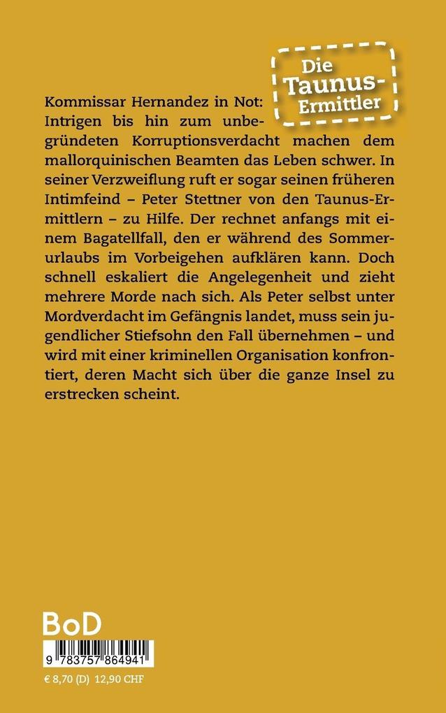 Weitere Ansicht: Die Taunus-Ermittler Band 13 Treffpunkt "La Seu" | Gabriele Jost, Jürgen Jost
