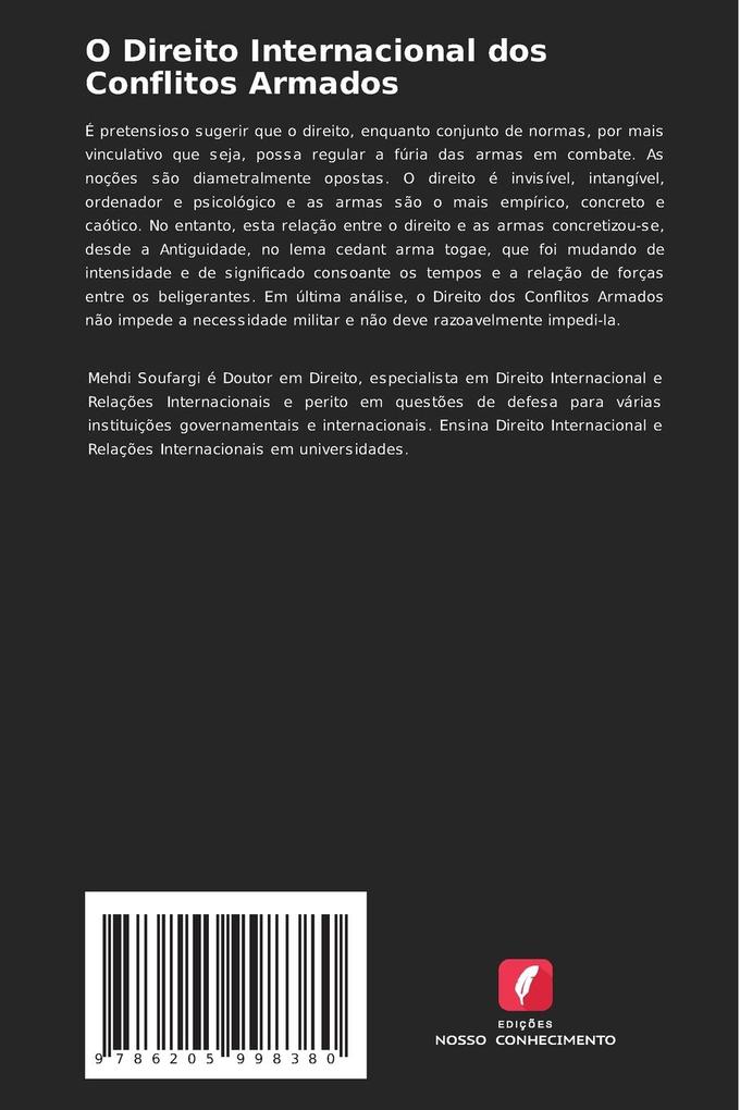 Weitere Ansicht: O Direito Internacional dos Conflitos Armados | Mehdi Soufargi