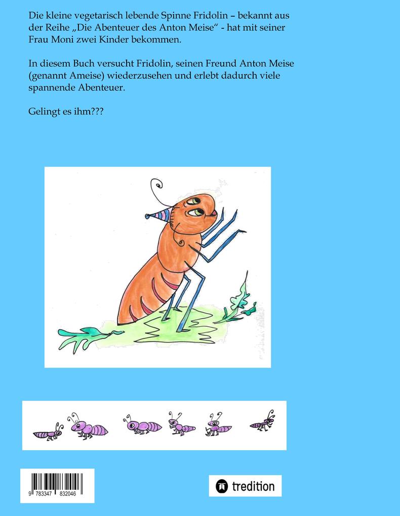 Weitere Ansicht: Kleine Spinne Fridolin | Inge Diesel-Voß