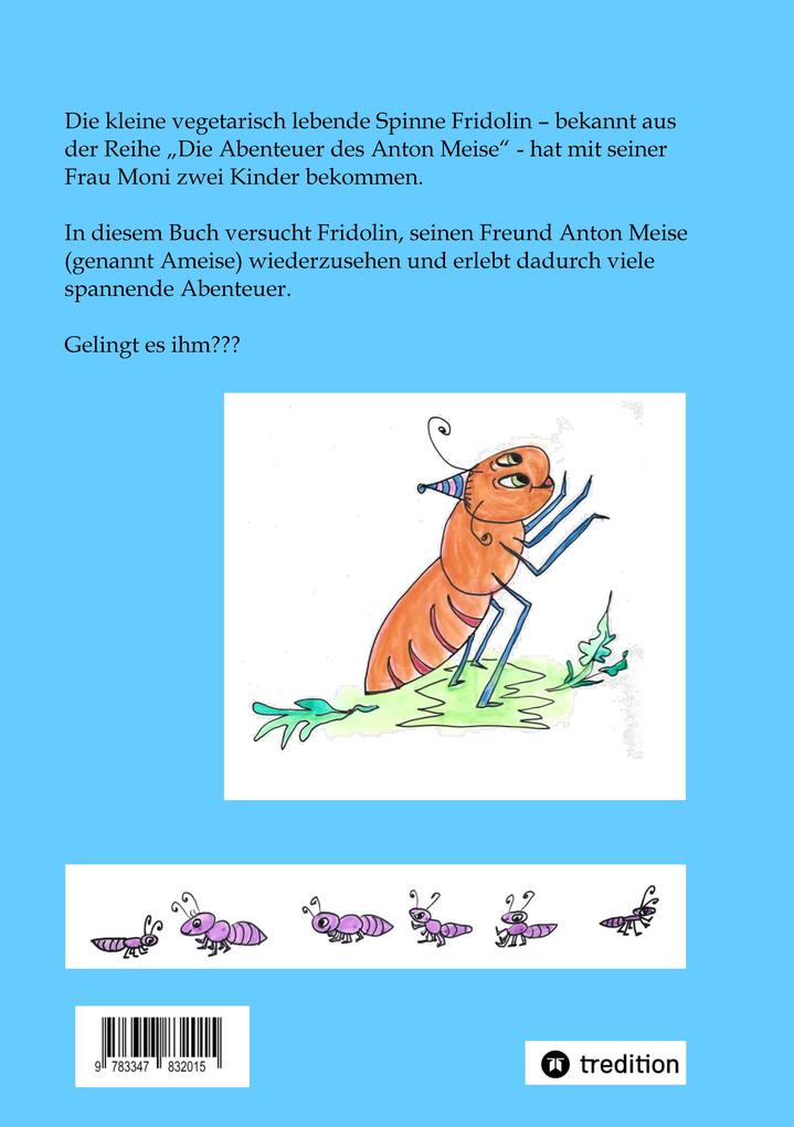 Weitere Ansicht: Kleine Spinne Fridolin | Inge Diesel-Voß