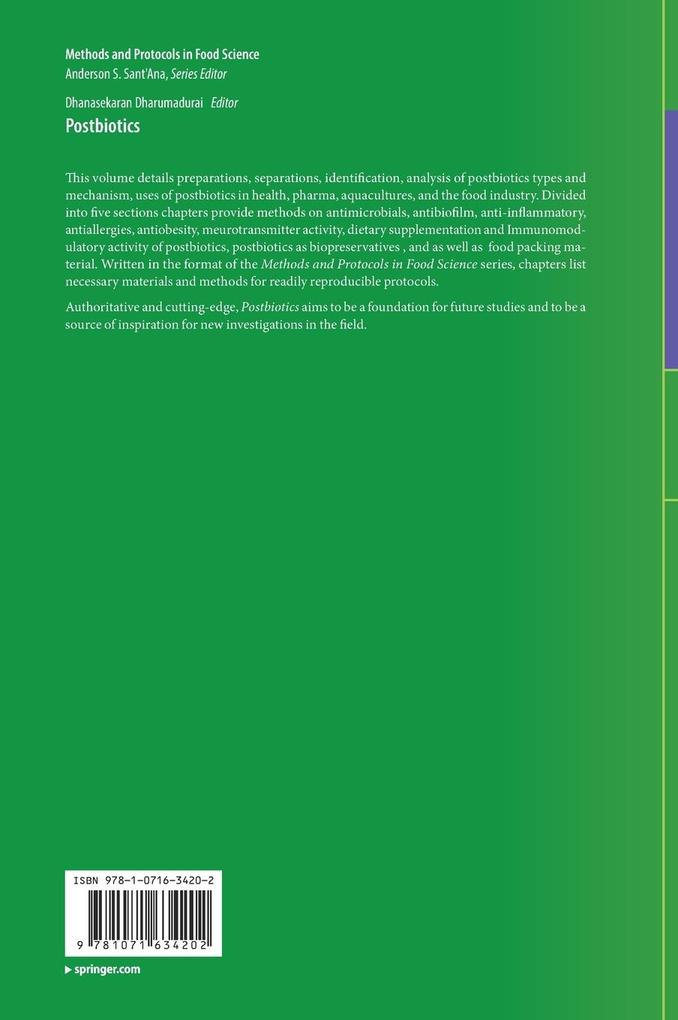 Weitere Ansicht: Postbiotics