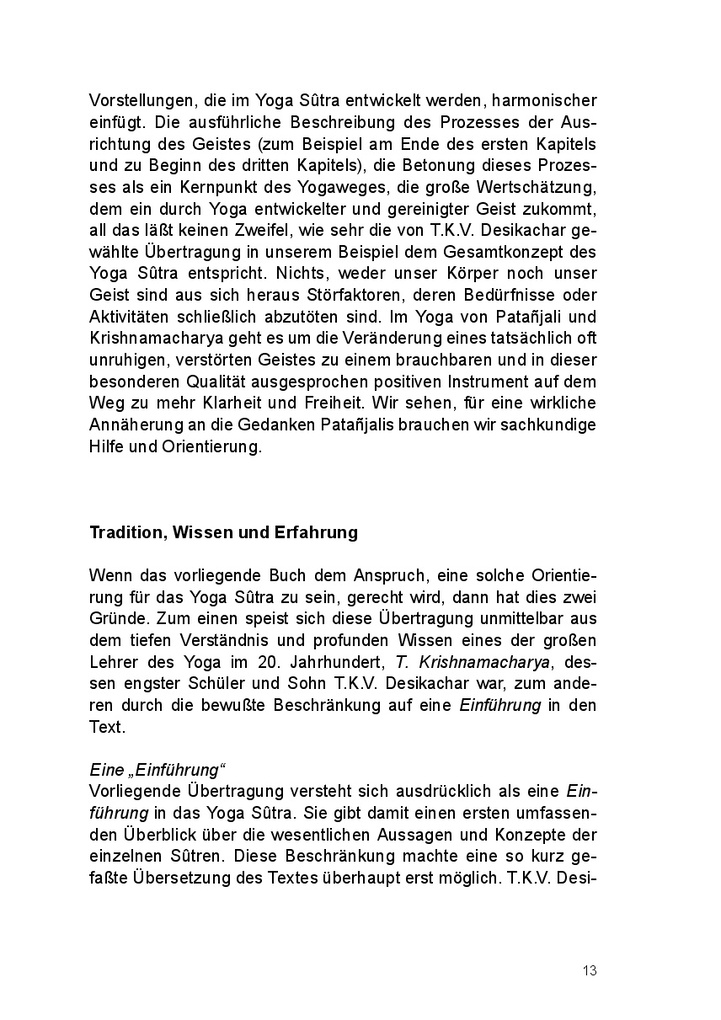 Weitere Ansicht: Über Freiheit und Meditation | T. K. V. Desikachar