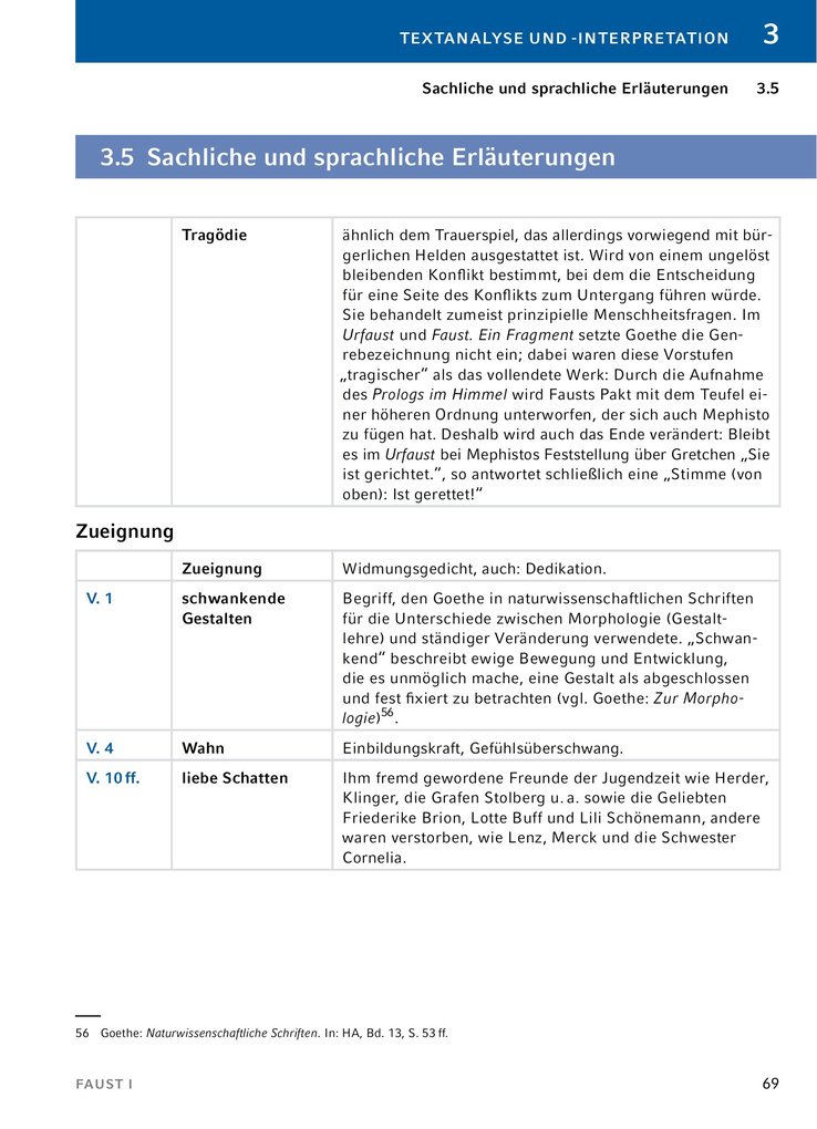 Weitere Ansicht: Faust I von Johann Wolfgang von Goethe - Textanalyse und Interpretation | Johann Wolfgang Goethe