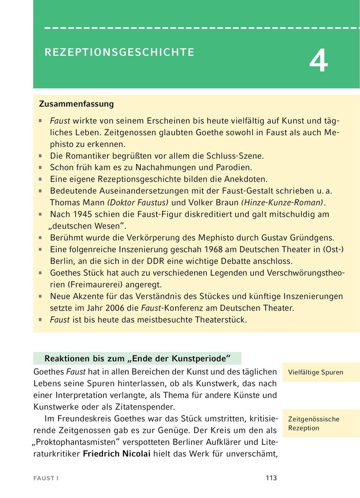 Weitere Ansicht: Faust I von Johann Wolfgang von Goethe - Textanalyse und Interpretation | Johann Wolfgang Goethe