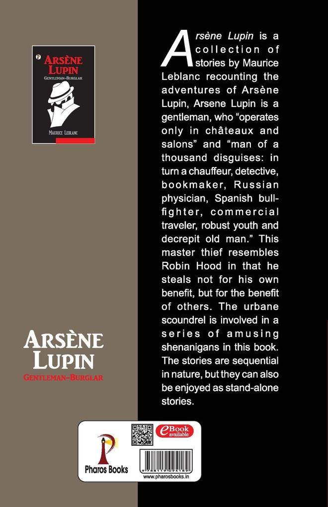 Weitere Ansicht: Arsène Lupin | Maurice Leblanc